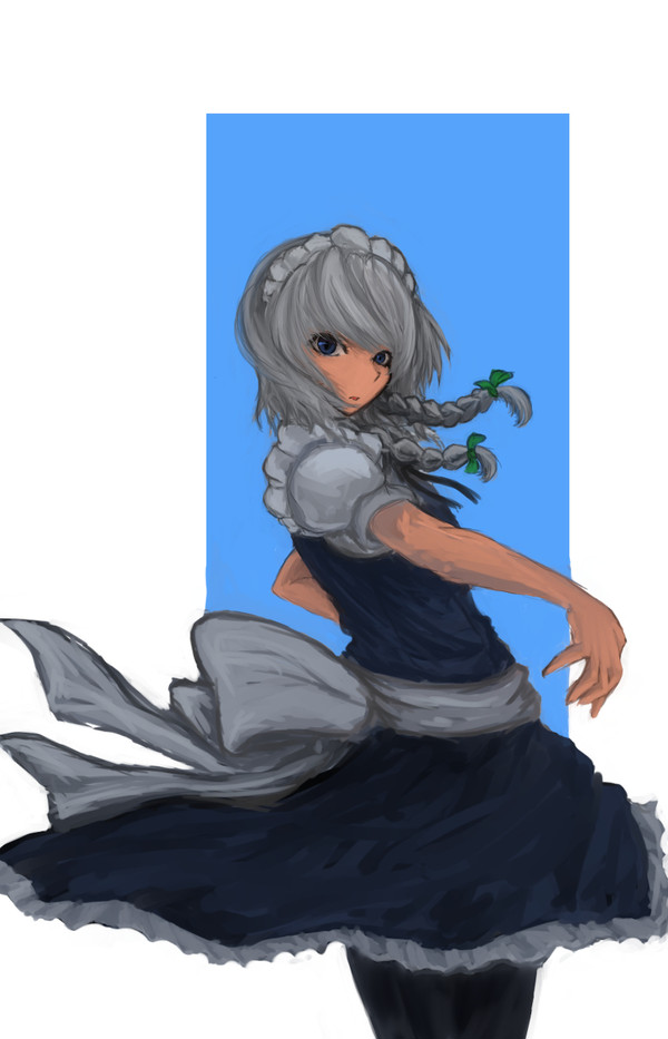 咲夜さんを改めて描いてみた