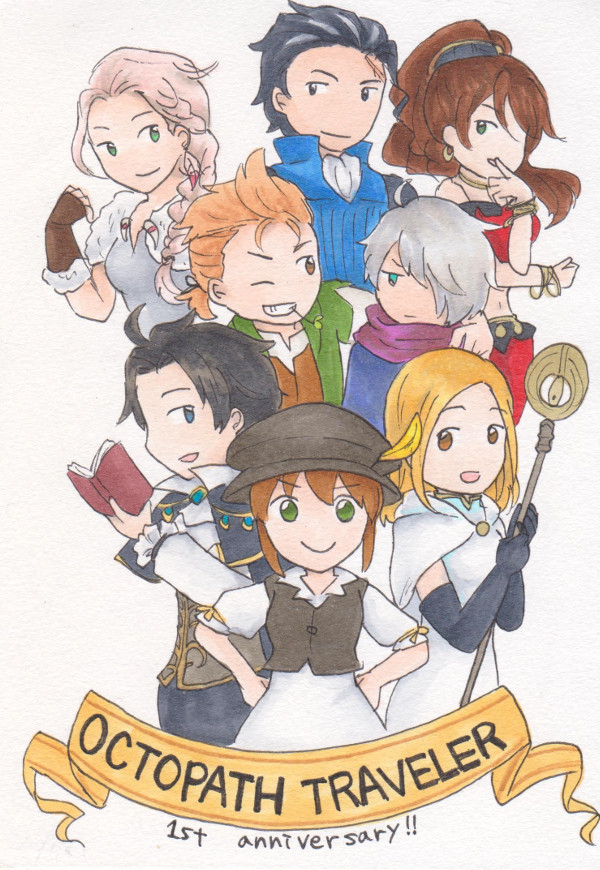 オクトラ1周年！！