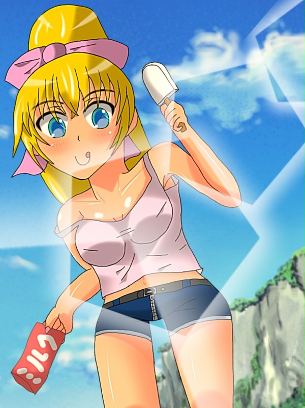 夏の女の子(オリキャラ)