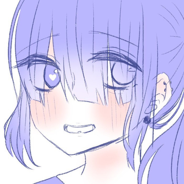 フリーアイコン ピアスのメンヘラちゃん