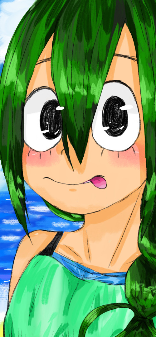 夏、海…日焼け梅雨ちゃん！！