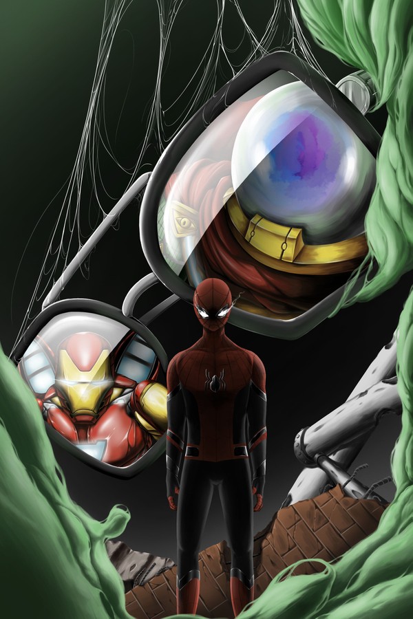 Far from home...