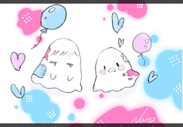 おばけはんぺんとおばけまふてる👻