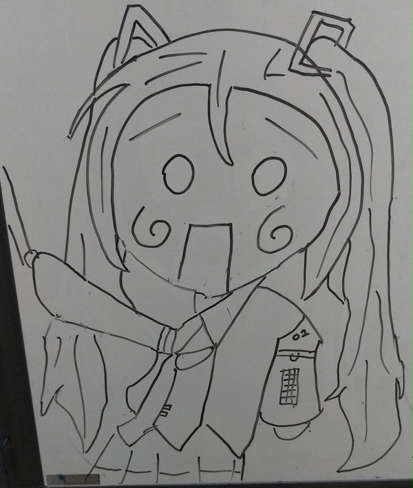 ホワイトボードらくがき