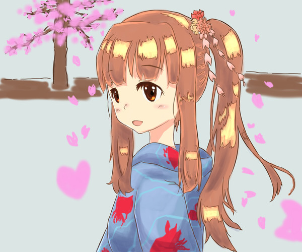 桜ポニテ智絵里