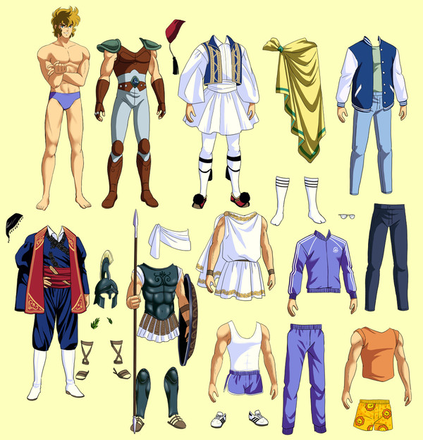 Paper dolls
