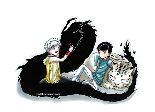 Black Dragon and White Tiger