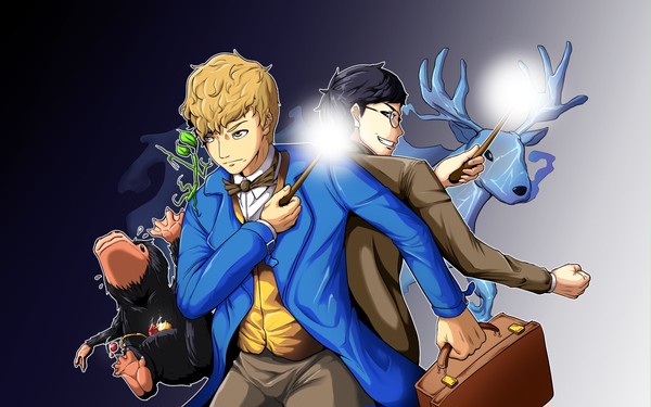 Newt Scamander & Harry Potter