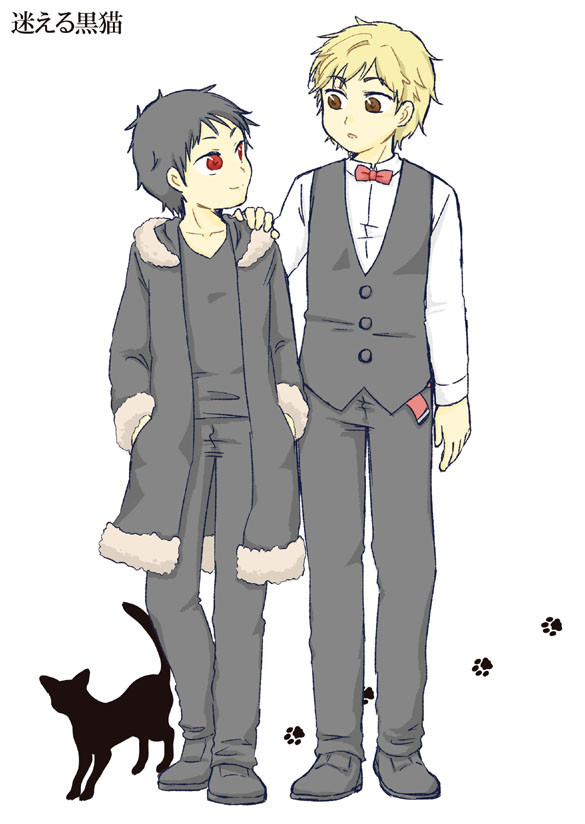 【イザシズ新刊】迷える黒猫【腐向け】