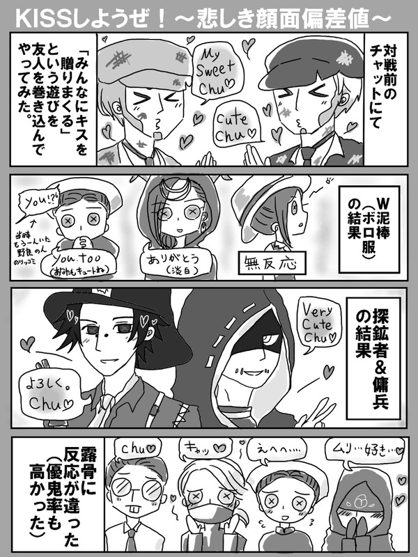 第五人格実録漫画詰め
