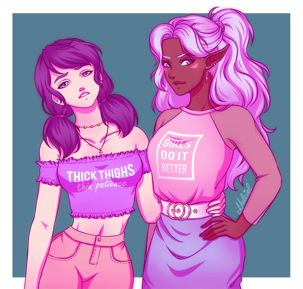 Mari and Allura