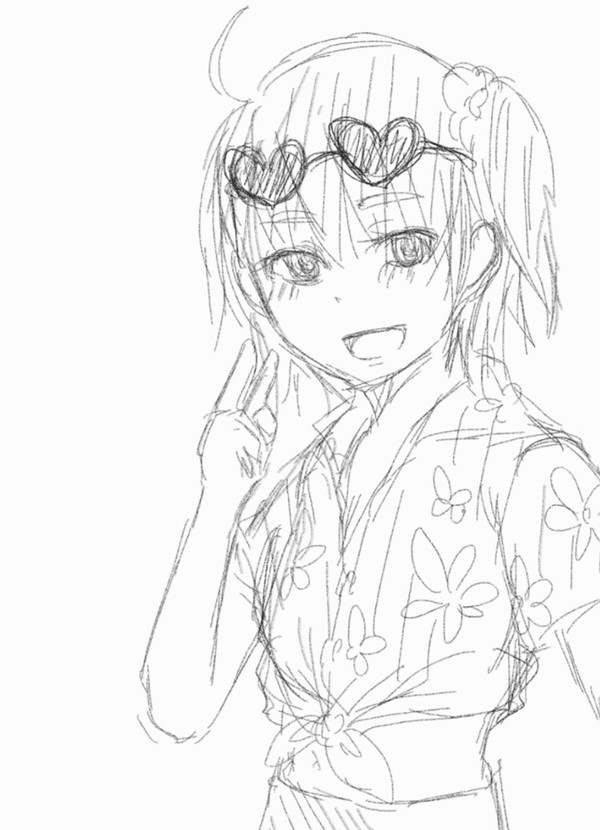 【FGO】スマホで落書き
