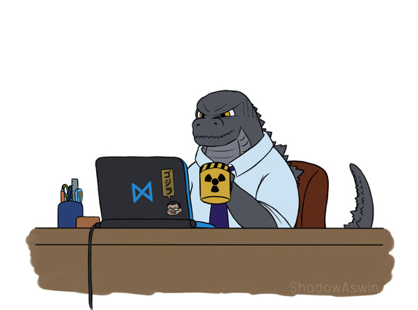 [Godzilla] Peek-A-Boo!