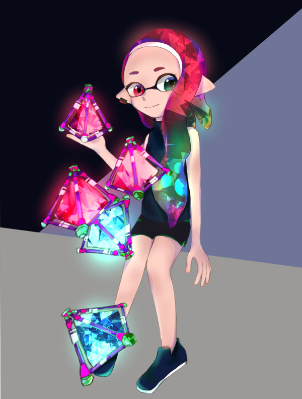 今までのイカイラストまとめ🦑