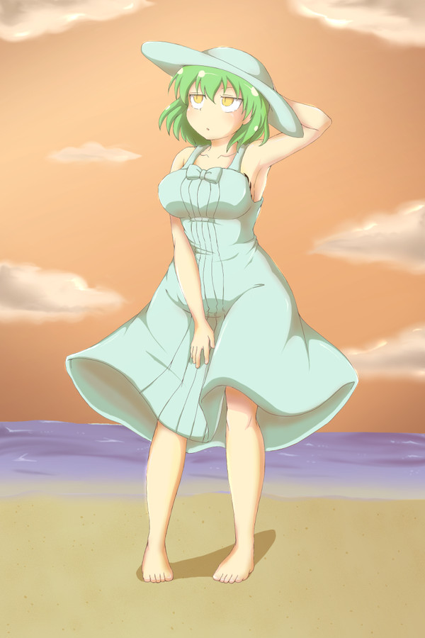 夕日