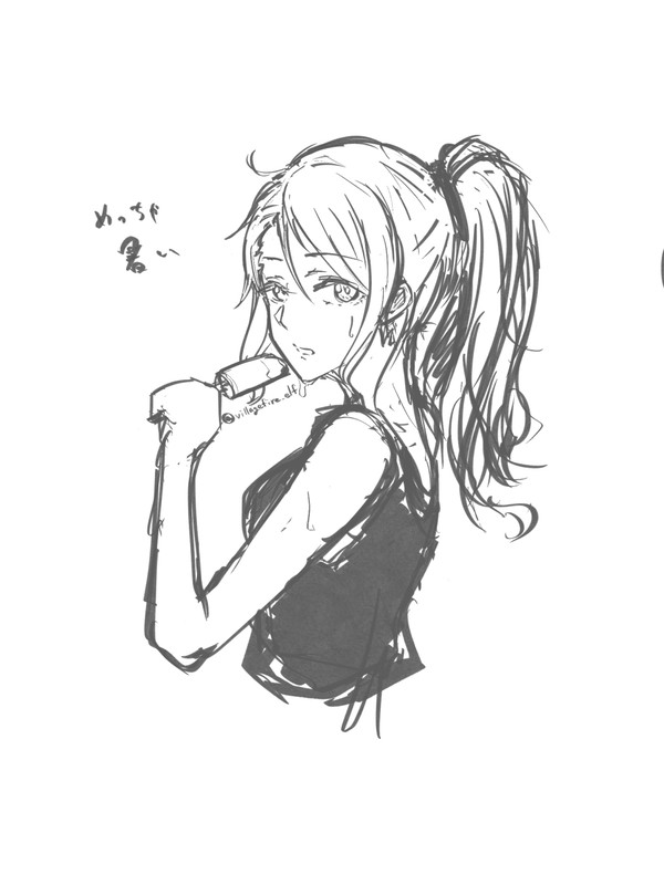 あまりにも暑いので…