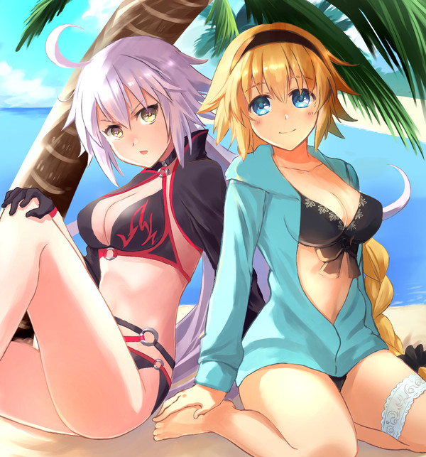 水着なおねぇちゃんと妹