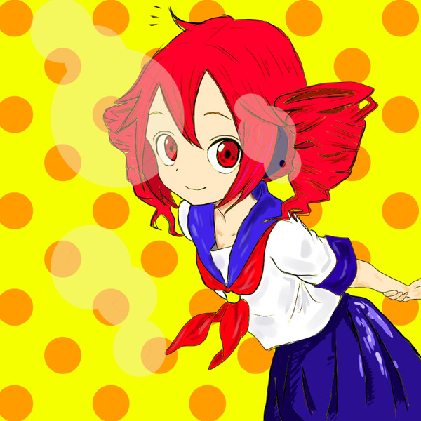 セーラーテト（アホ毛あり）