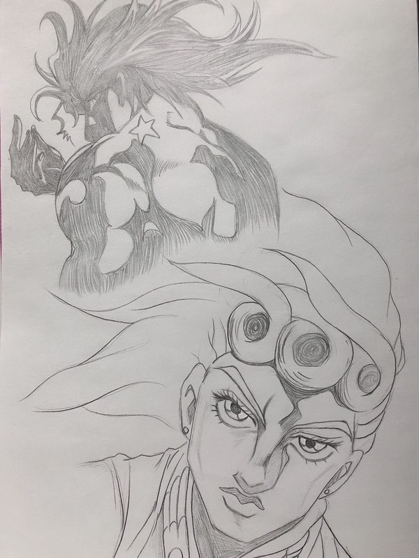 ジョルノとDIO