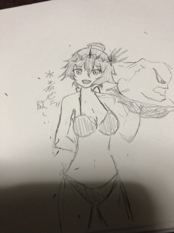 水着ぜら