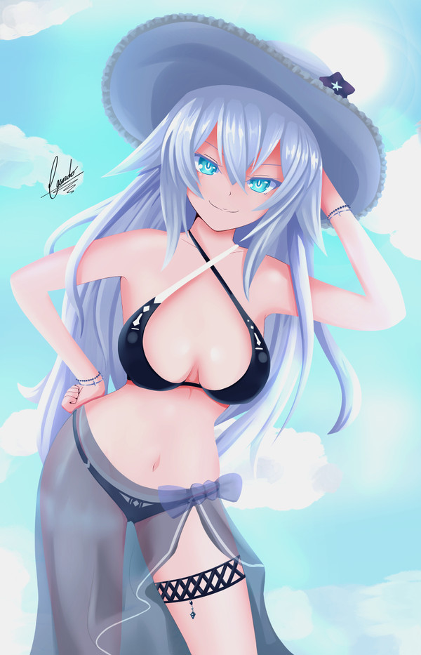 Swimsuit Black Heart
