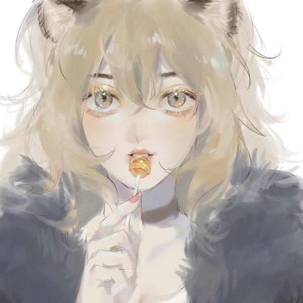 吃棒棒糖