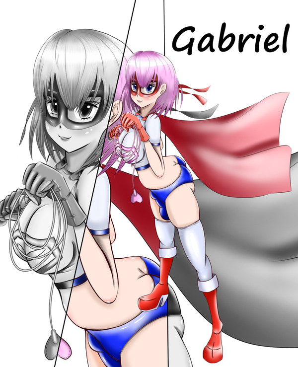 エンジェライザーズガブリエル　落書き