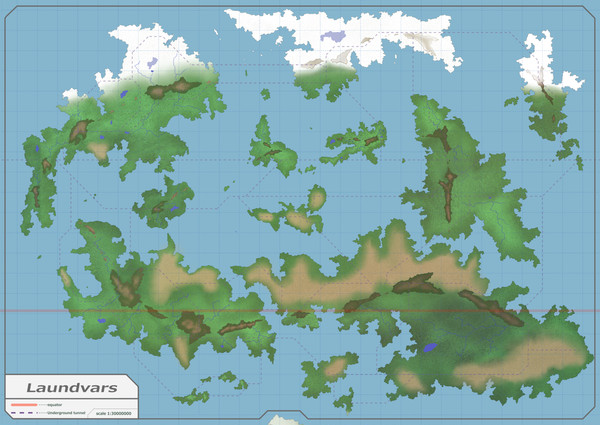 箱庭用世界地図2