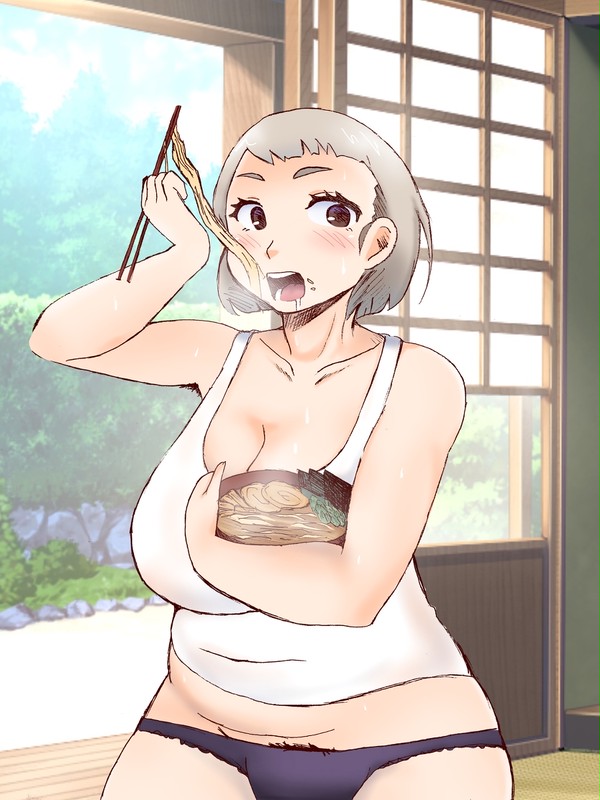 だらしない女の子