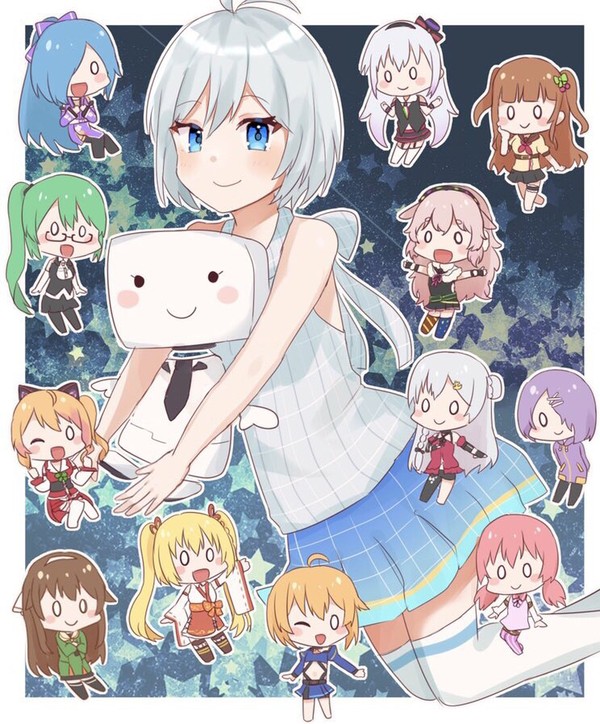 シロちゃん生誕祭絵