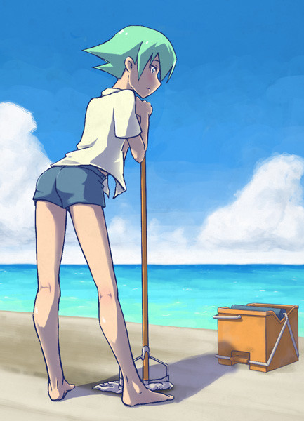 モップがけ