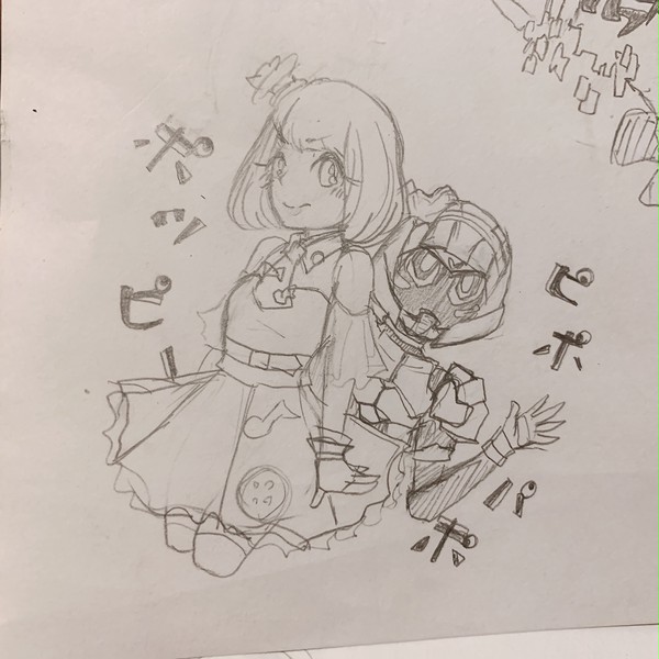 落書きつめつめ