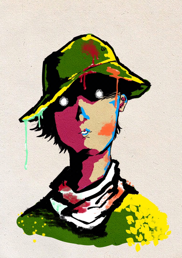 緑帽子