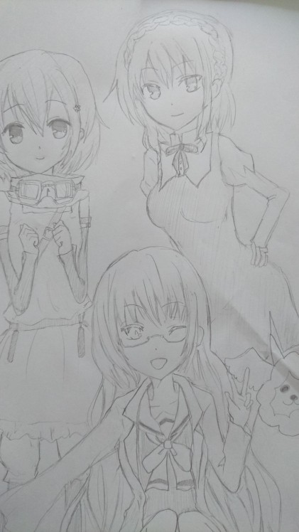 ナカゲノ女の子とおまけ