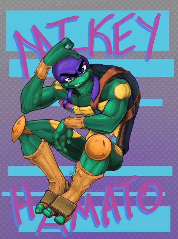 Mikey as Donnie FINISHED