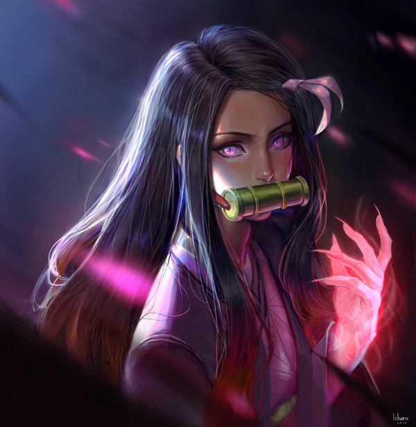 Nezuko -Kimetsu no yaiba  Fanart