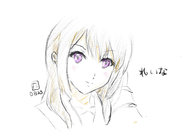 らくがき　れいな