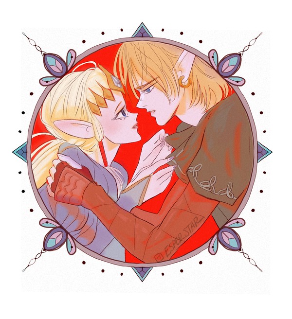 Zelda and Link