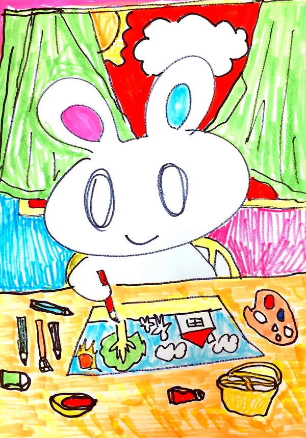 うさぎ画家
