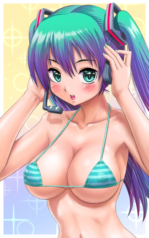 ミクさんビキニ