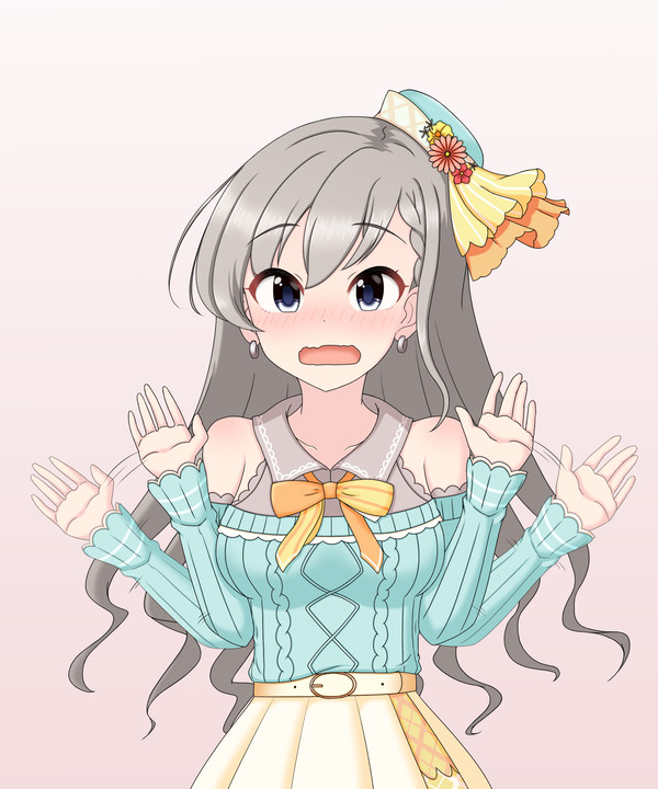 照れはーちゃん