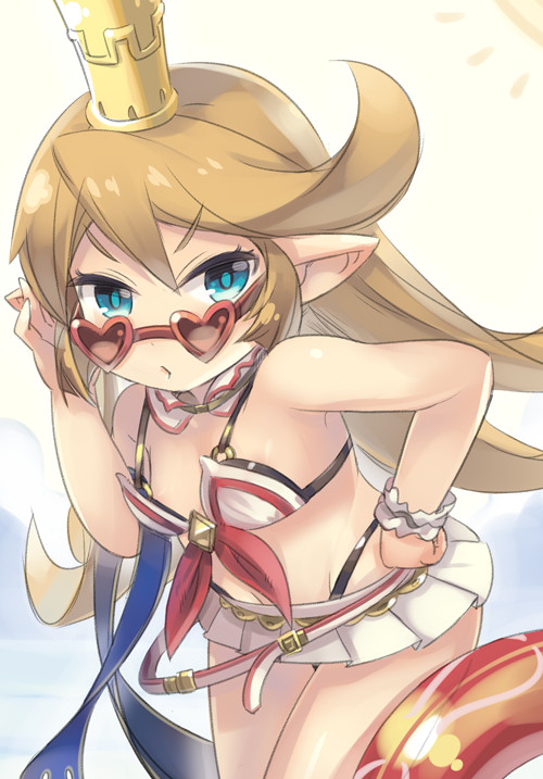 ゴブロ水着を借りたシャル