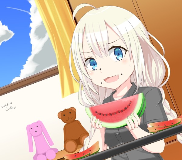 あかりちゃん、スイカしら……！？