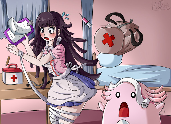 Mikan and Chansey
