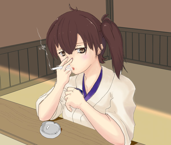 喫煙加賀さん