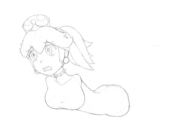 キャンキャン姫（の没イラスト）