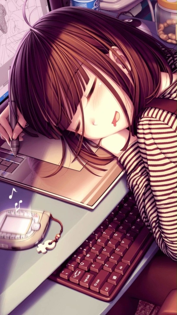 Sleeping girl
