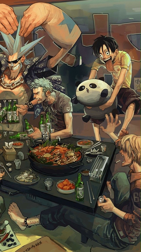 Luffy want to eat