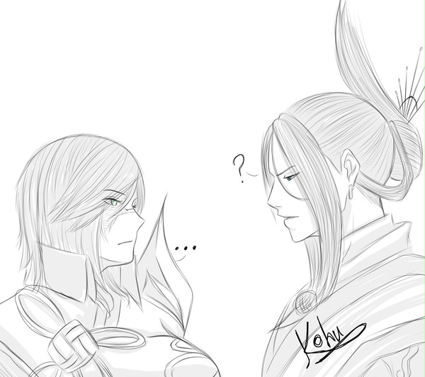 Yakumo's hair.