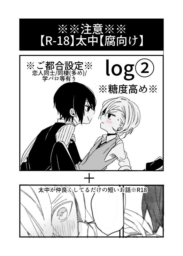 【腐】太中まとめ②【R18】